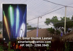 Lampu LED Meteor Bintang Jatuh